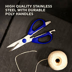 Chicago Cutlery 2-piece Kitchen Shears in Blueberry and Blue Frost
