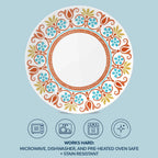 Corelle® Global Collection Terracotta Dreams 10.25" Dinner Plate