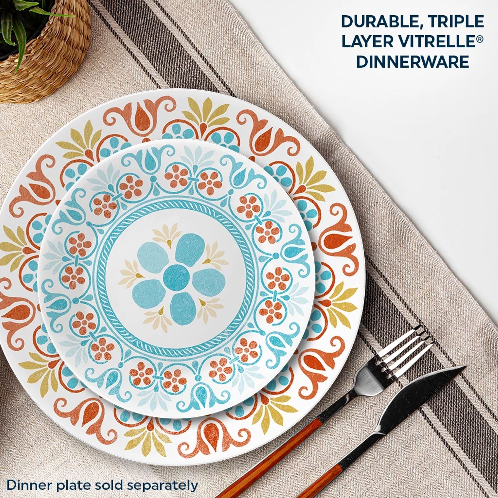Corelle® Global Collection Terracotta Dreams 6.75" Appetizer Plate