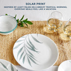 Corelle® Solar Print 18-piece Dinnerware Set, Service for 6, EXCLUSIVE
