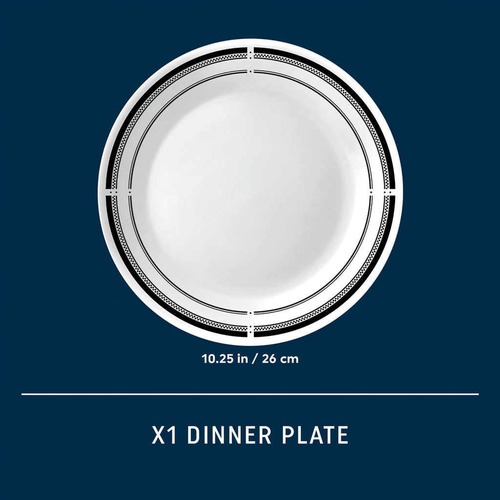 Corelle® Brasserie 10.25" Dinner Plate