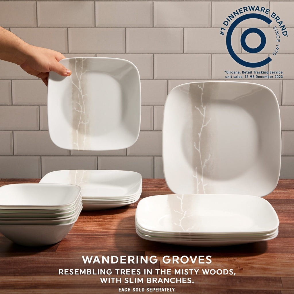 Corelle® Square Wandering Grove 22-ounce Cereal Bowl