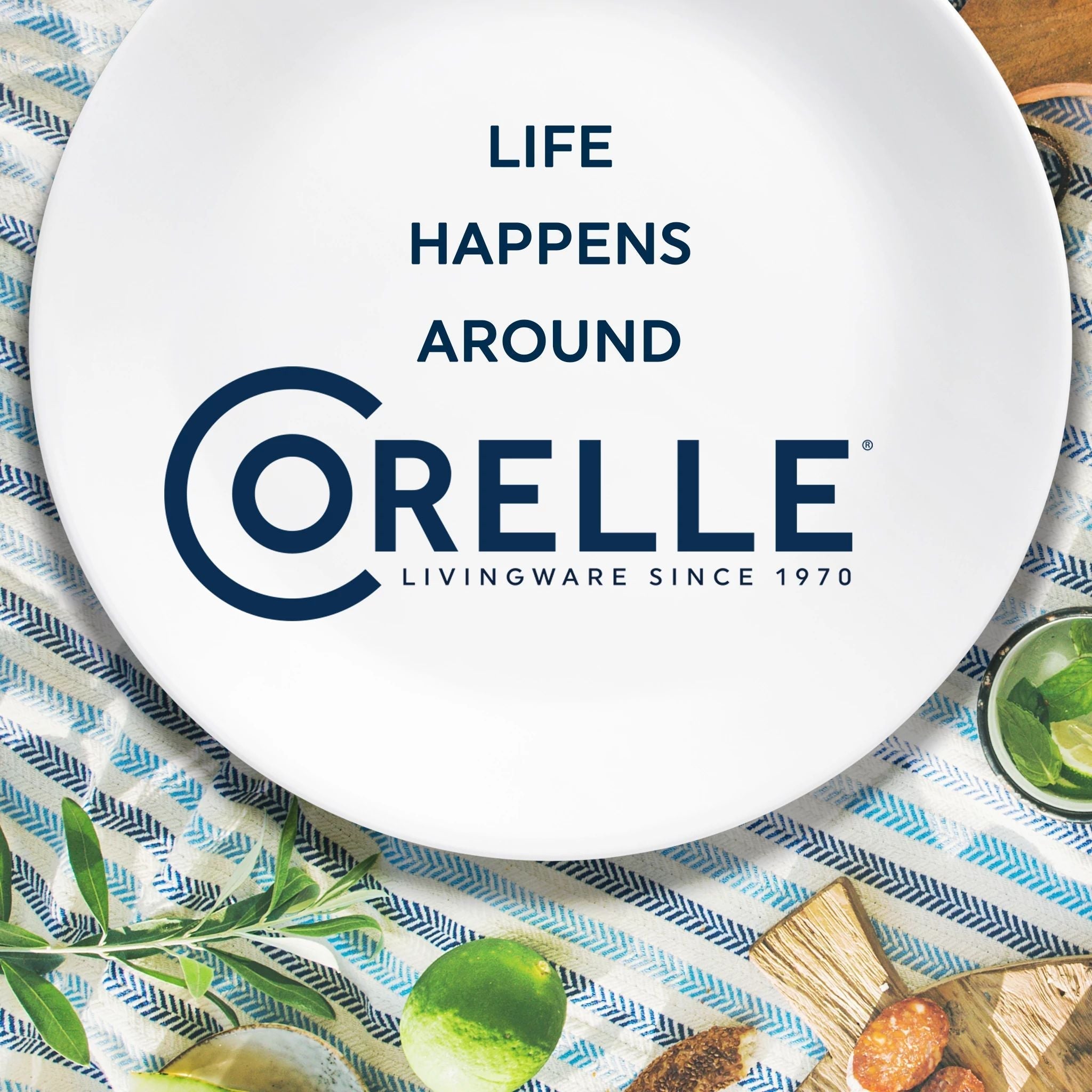 Corelle® Country Cottage 15-ounce Rimmed Cereal Bowl