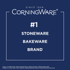 CorningWare® French White® 2.5-quart Round Baking Dish with Lid